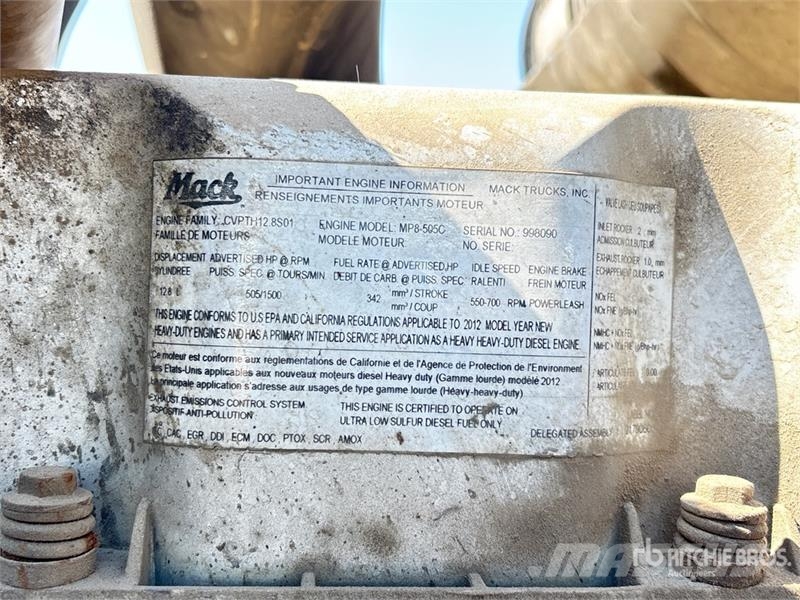 Mack CXU613 Prime Movers