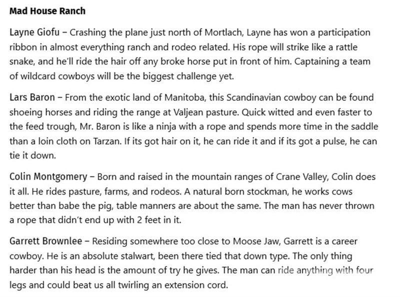 Mad House Ranch Weitere Viehgeräte
