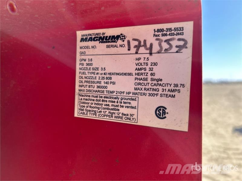 Magnum 4000 Korkeapainepesurit