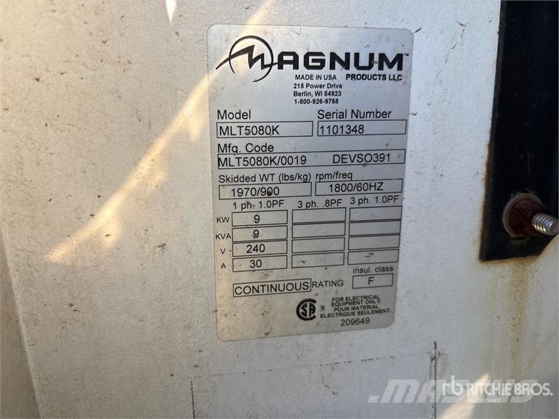 Magnum MLT5080K Освітлювальні вежі
