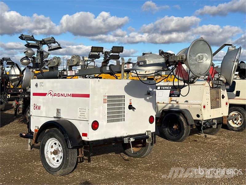 Magnum MLT5080K 8 kW Light Tower Lichtmasten