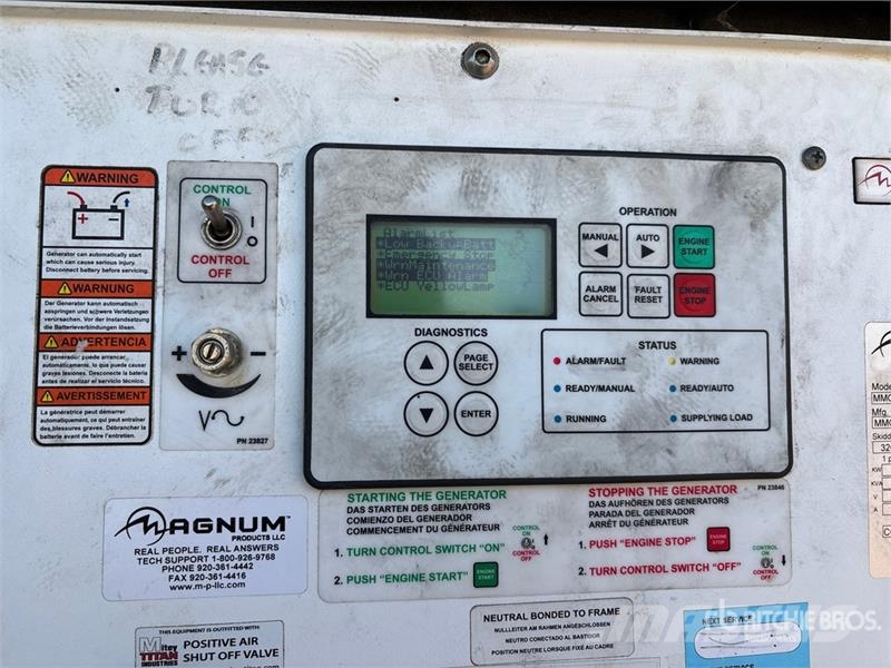 Magnum MMG55FH Dízel áramfejlesztők