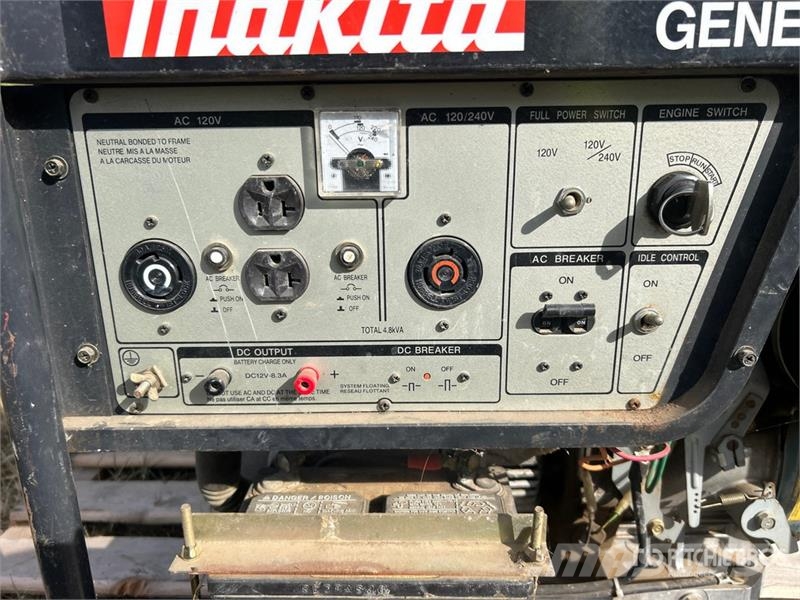 Makita G6101R 4.8 kW Generator Set Dízel áramfejlesztők