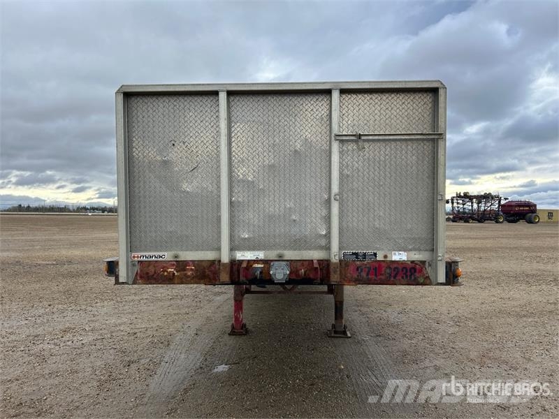 Manac 10128A00 28 ft S/A Flatbed Trailer Madelhaagised