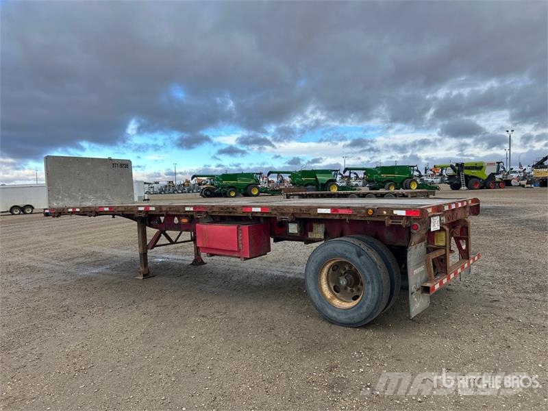 Manac 10128A00 28 ft S/A Flatbed Trailer Madelhaagised