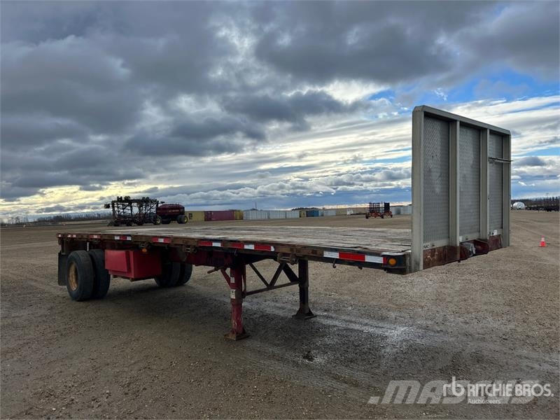 Manac 10128A00 28 ft S/A Flatbed Trailer Madelhaagised