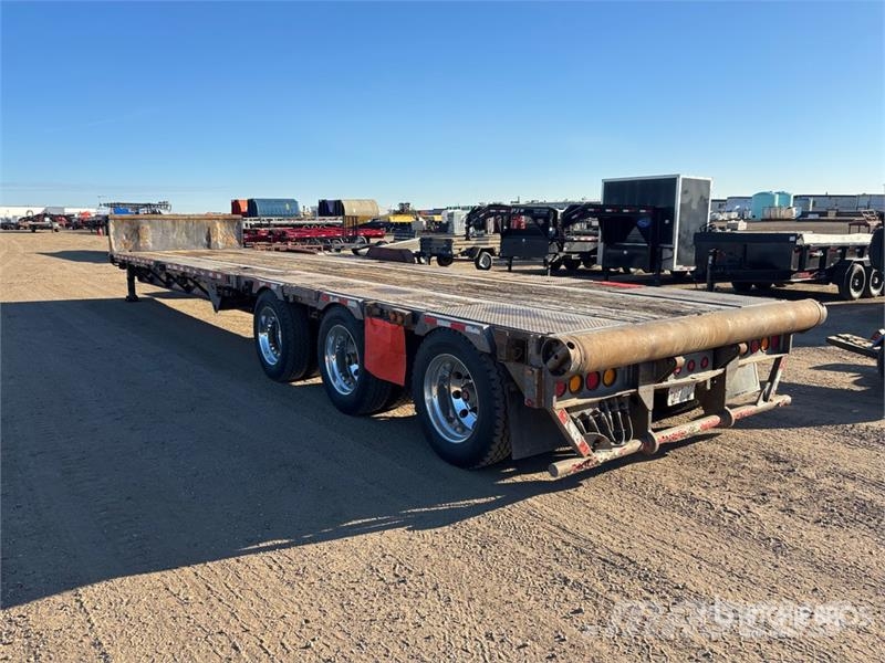 Manac 14352A000 Tri/A 53 ft Extendable Step Deck Trailer Maskinhenger