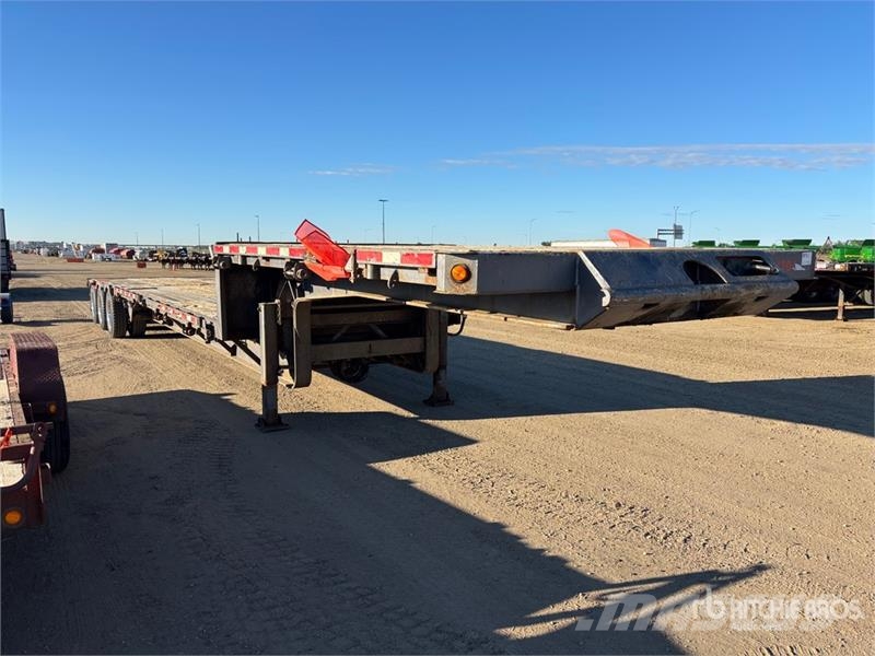Manac 14352A000 Tri/A 53 ft Extendable Step Deck Trailer Maskinhenger