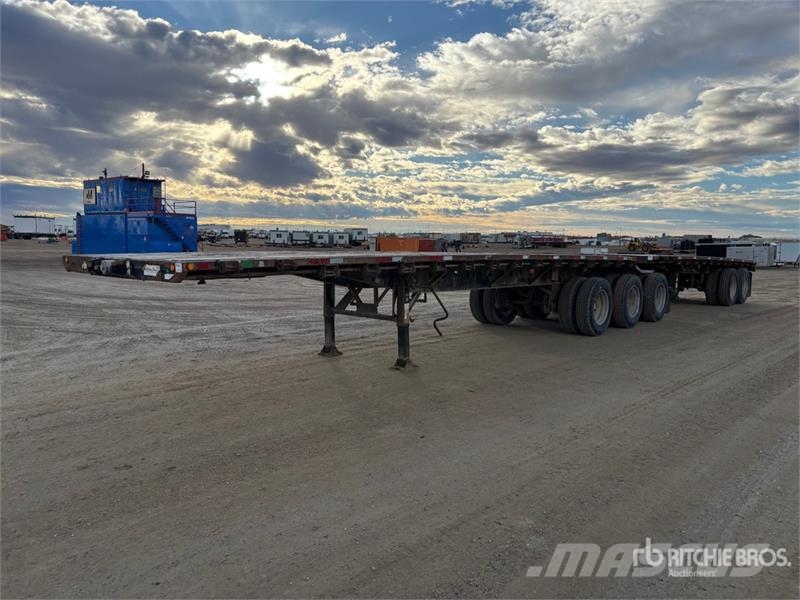 Manac 32 ft Super B-Train Lead Flatbed Trailer Madelhaagised