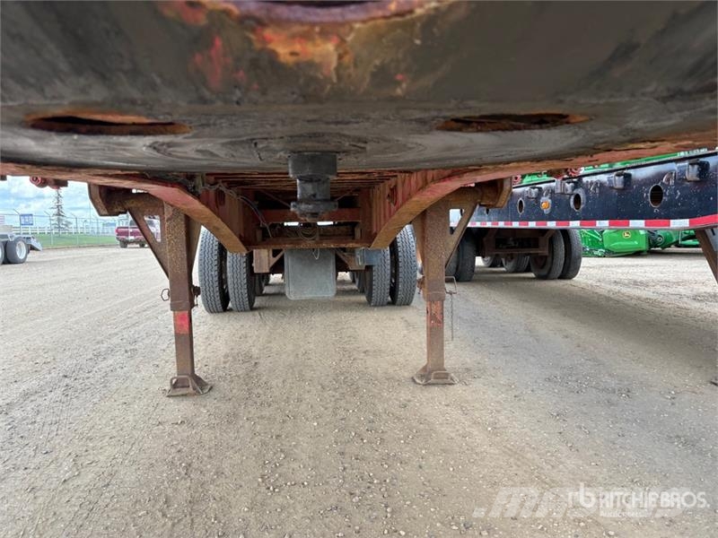 Manac 39 ft Tri/A Flatbed Oilfield Trailer Oprema za preradu