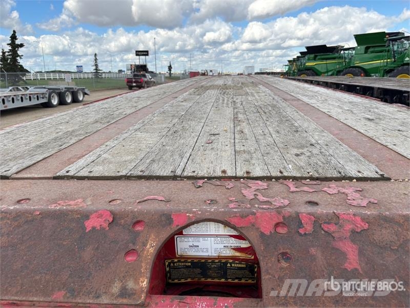 Manac 39 ft Tri/A Flatbed Oilfield Trailer Oprema za preradu