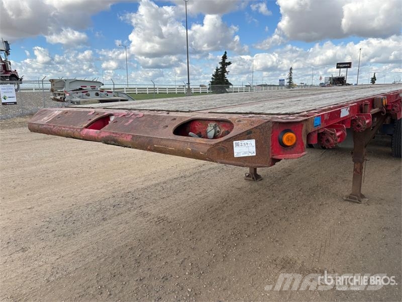 Manac 39 ft Tri/A Flatbed Oilfield Trailer Oprema za preradu