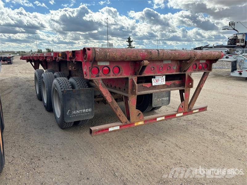 Manac 39 ft Tri/A Flatbed Oilfield Trailer Oprema za preradu