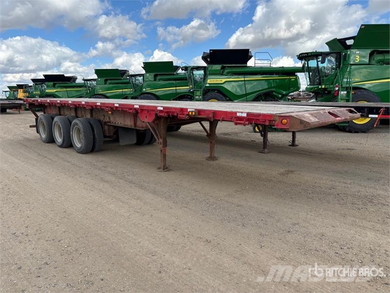 Manac 39 ft Tri/A Flatbed Oilfield Trailer Oprema za preradu