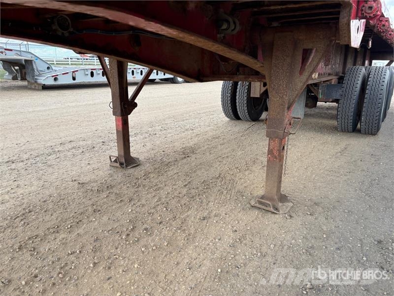 Manac 39 ft Tri/A Flatbed Oilfield Trailer Oprema za preradu