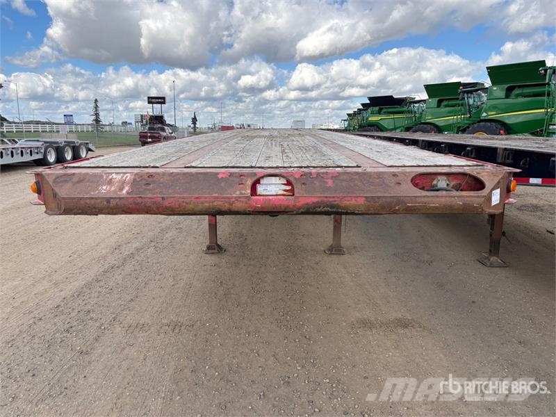 Manac 39 ft Tri/A Flatbed Oilfield Trailer Oprema za preradu