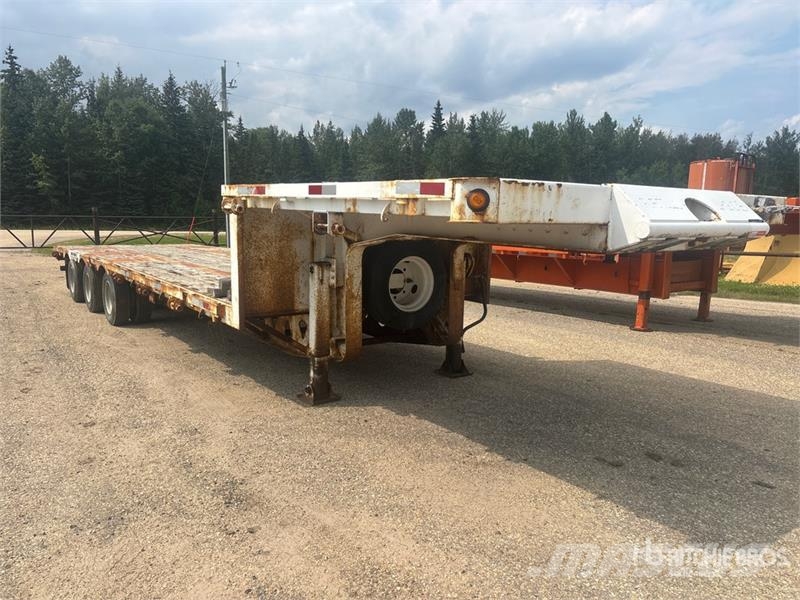 Manac 40 ft Tri/A Step Deck Trailer Tieflader