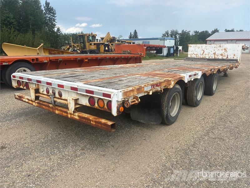 Manac 40 ft Tri/A Step Deck Trailer Tieflader