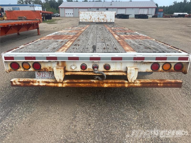 Manac 40 ft Tri/A Step Deck Trailer Tieflader