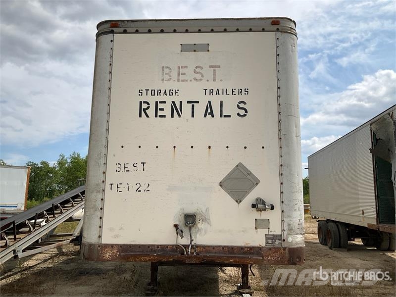 Manac 45 ft T/A Van Trailer Cajas de remolque