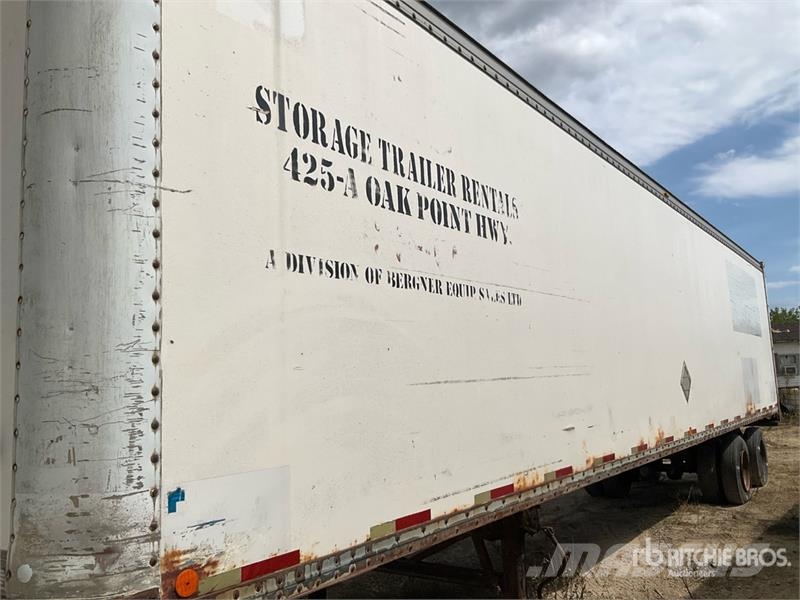 Manac 45 ft T/A Van Trailer Cajas de remolque