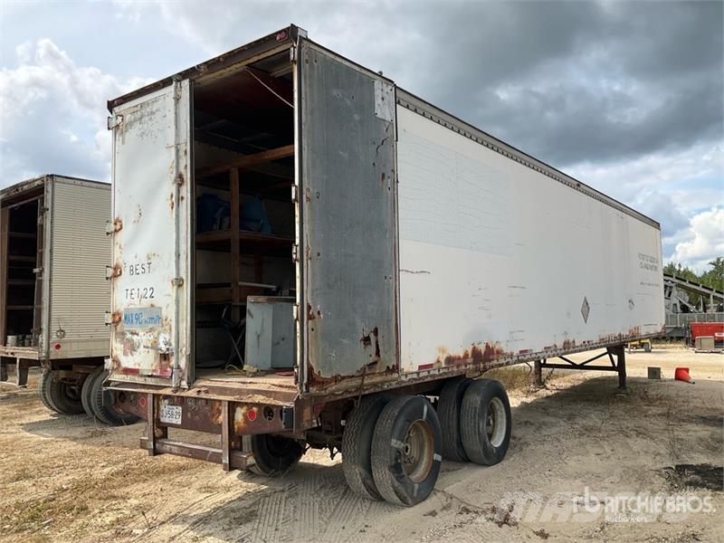 Manac 45 ft T/A Van Trailer Cajas de remolque