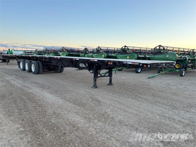 Manac 48 ft Tri/A 48 ft Extendable Flatbed Trailer Прицепы-платформы/боковая разгрузка
