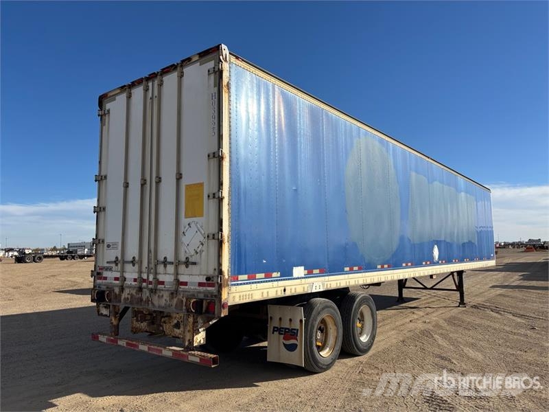 Manac 48 ft x 102 in T/A Van Trailer Причепи-фургони