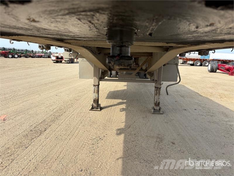 Manac 53 ft Quad/A Flatbed Trailer Platformos / Pakrovimas iš šono