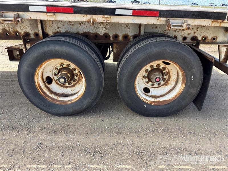 Manac 53 ft T/A Flatbed Trailer Platós / Ponyvás pótkocsik