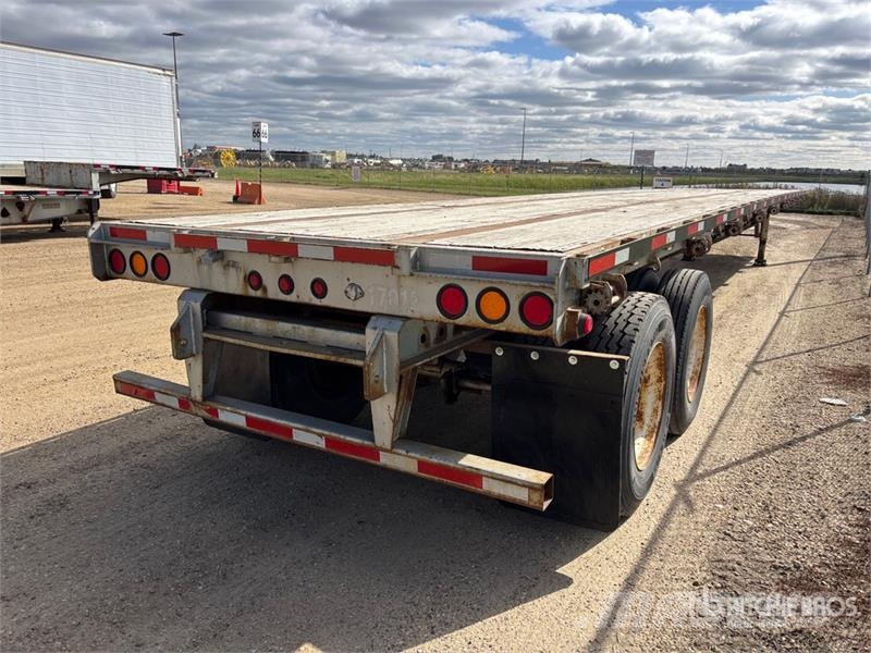 Manac 53 ft T/A Flatbed Trailer Platós / Ponyvás pótkocsik