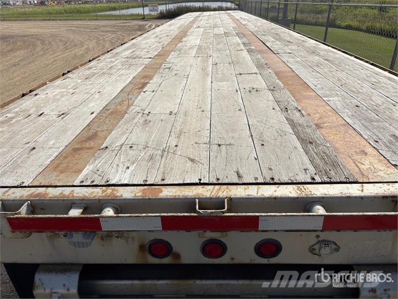Manac 53 ft T/A Flatbed Trailer Platós / Ponyvás pótkocsik