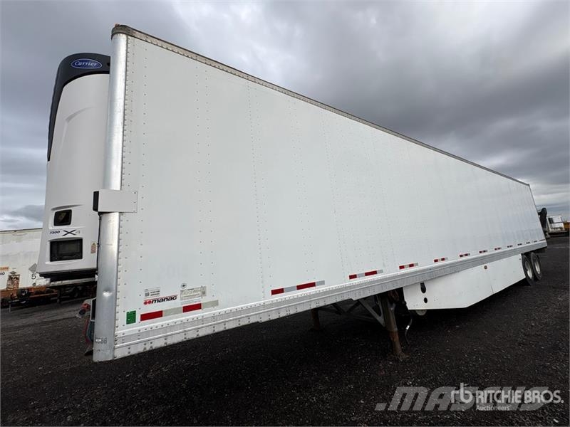 Manac 53 ft T/A Refrigerated Trailer Piekabes ar temperatūras kontroli