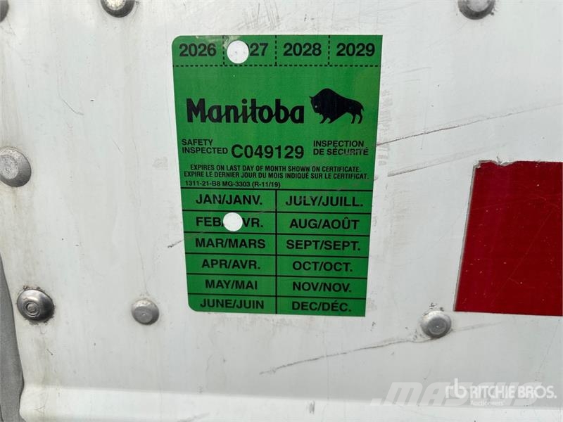 Manac 53 ft T/A Refrigerated Trailer Piekabes ar temperatūras kontroli