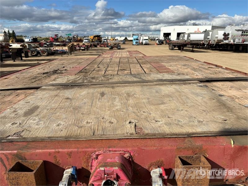 Manac 53 ft T/A Step Deck Trailer Dieplader