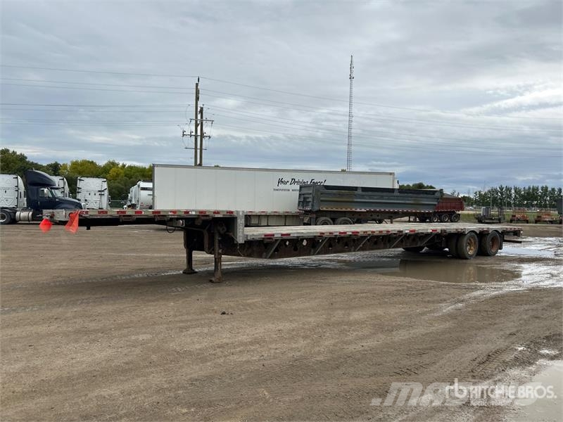 Manac 53 ft T/A Step Deck Trailer Низкорамные прицепы