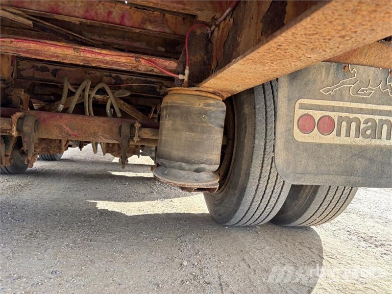 Manac 53 ft T/A Step Deck Trailer Dieplader