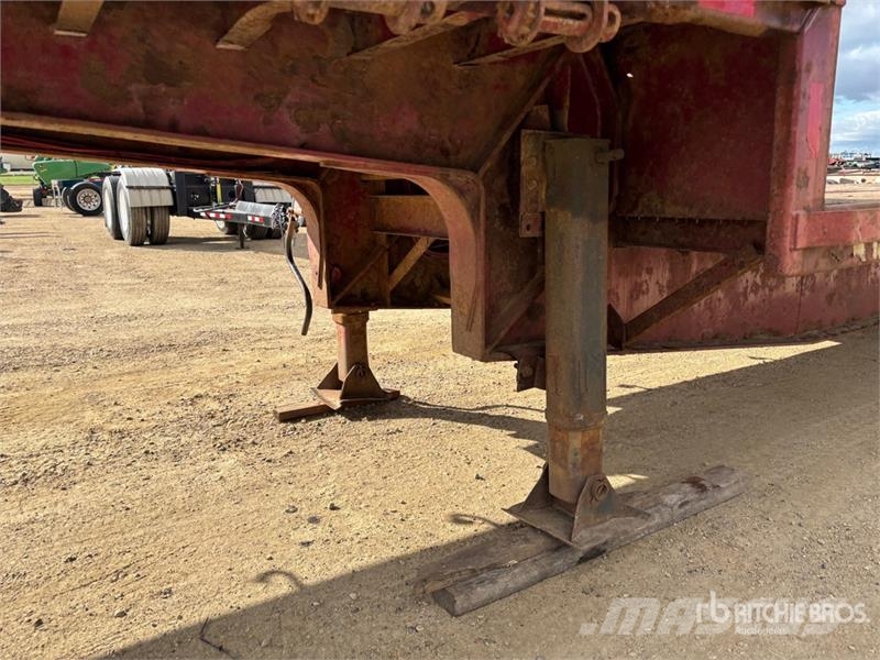 Manac 53 ft T/A Step Deck Trailer Dieplader