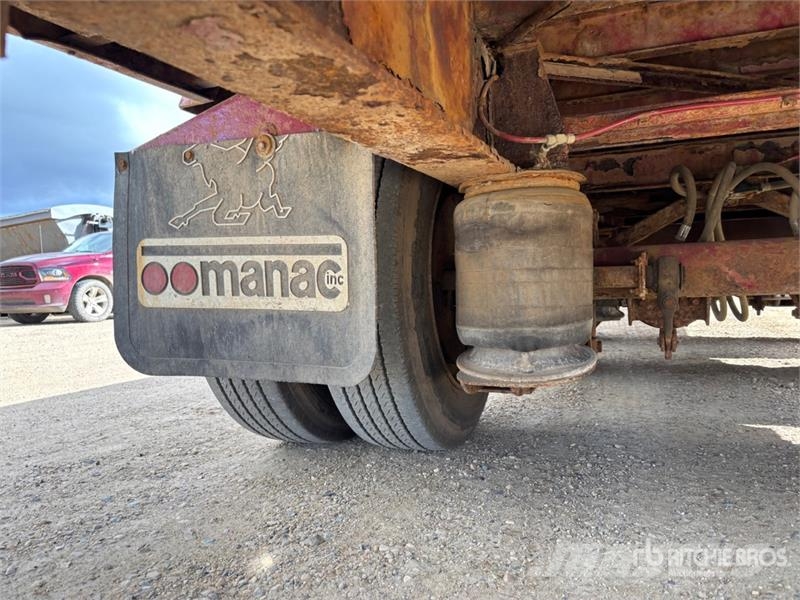 Manac 53 ft T/A Step Deck Trailer Dieplader