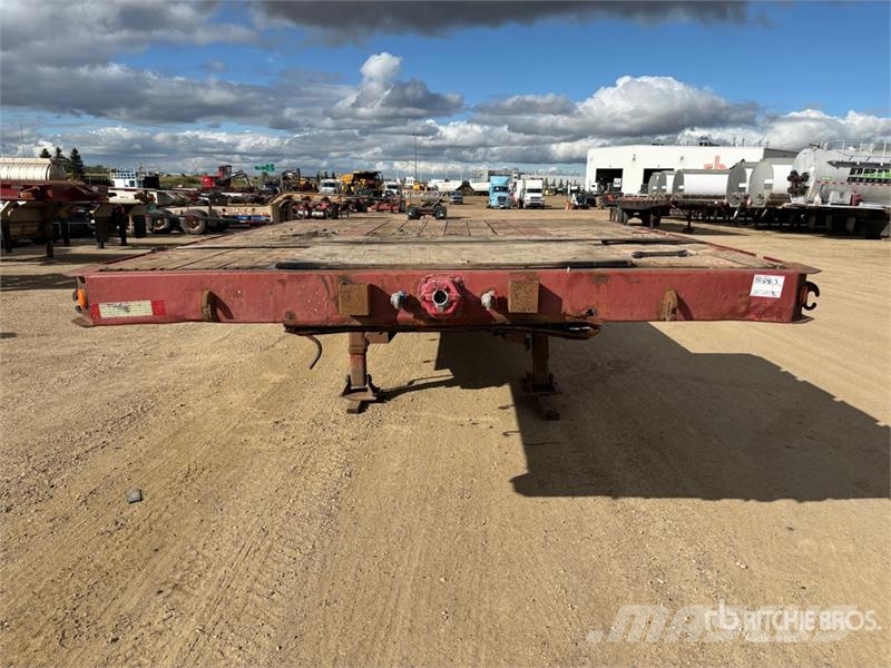 Manac 53 ft T/A Step Deck Trailer Dieplader