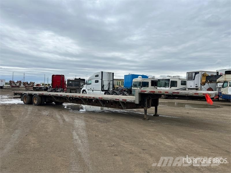 Manac 53 ft T/A Step Deck Trailer Низкорамные прицепы