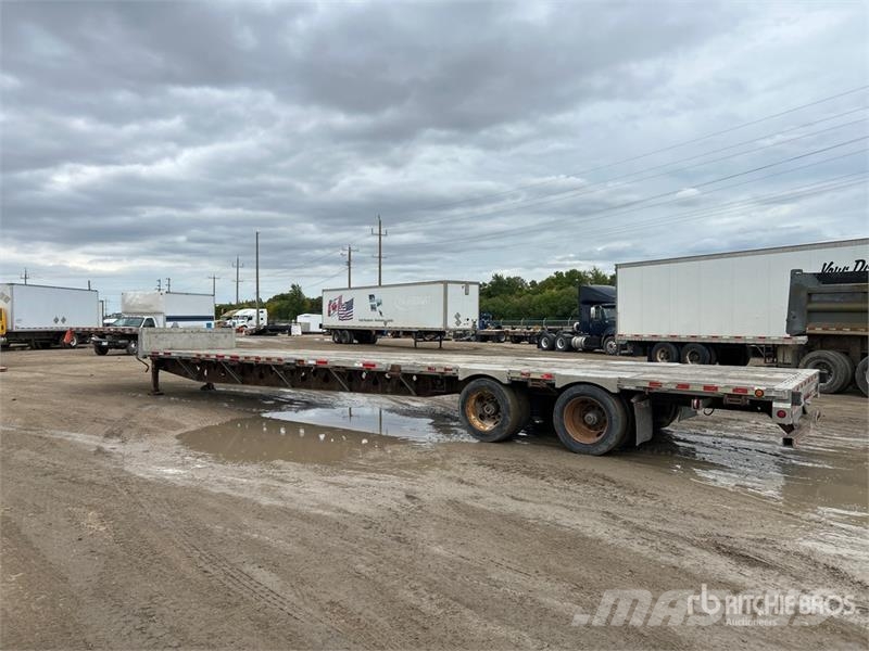 Manac 53 ft T/A Step Deck Trailer Низкорамные прицепы