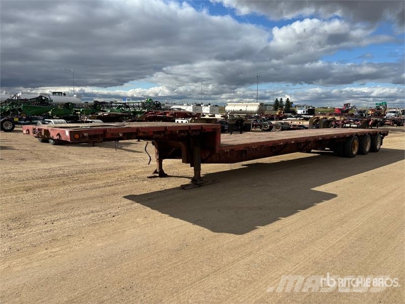 Manac 53 ft T/A Step Deck Trailer Dieplader