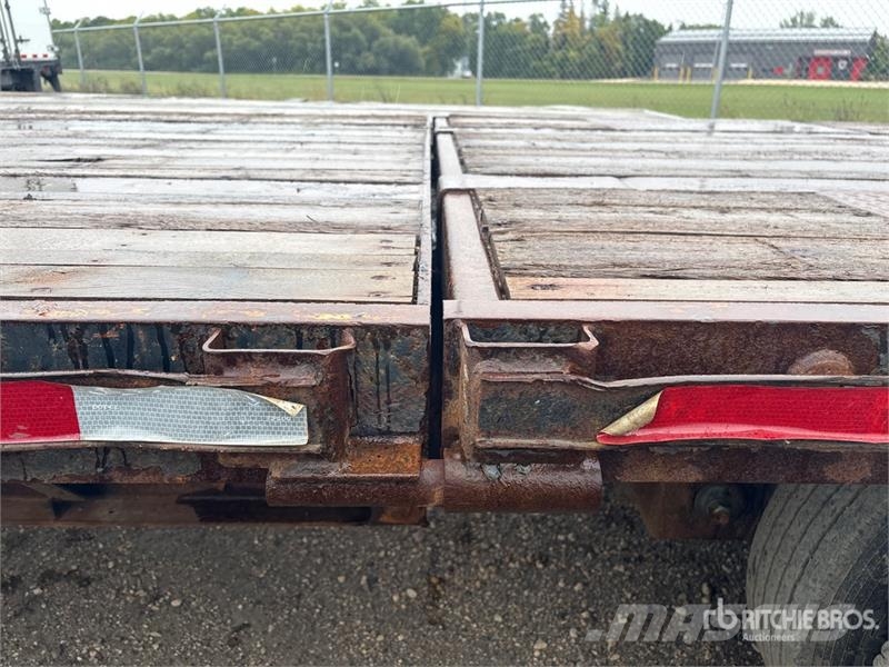 Manac 53 ft Tri/A 53 ft Extendable Step Deck Trailer Niski utovarivači