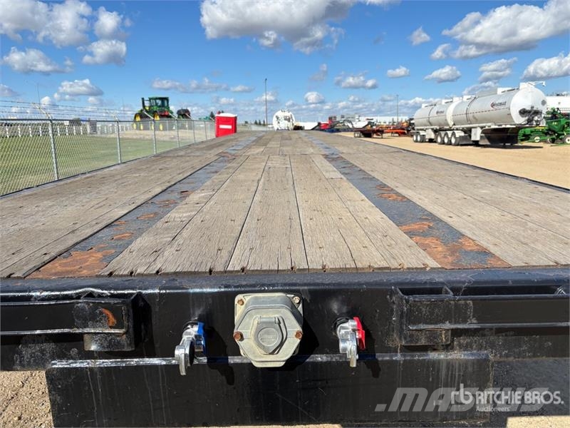 Manac 53 ft Tri/A Extendable Flatbed Trailer Plato/keson prikolice