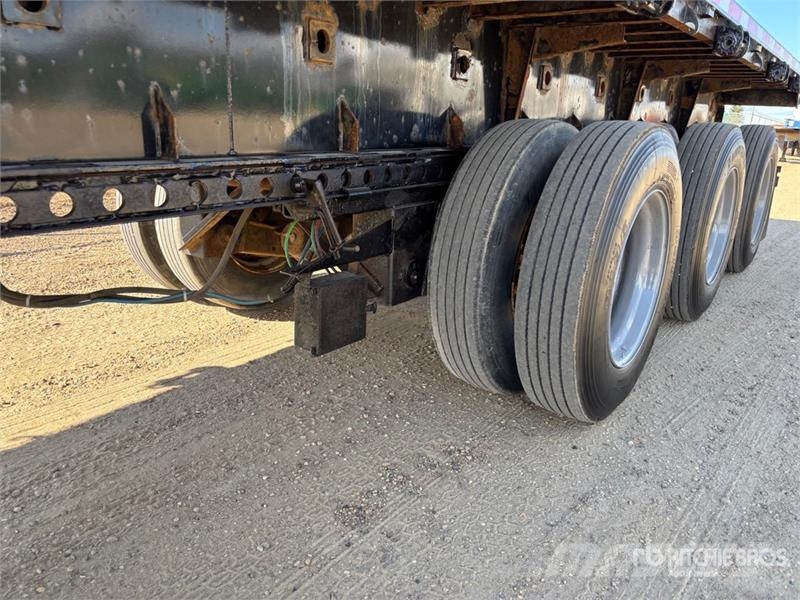 Manac 53 ft Tri/A Extendable Flatbed Trailer Plato/keson prikolice
