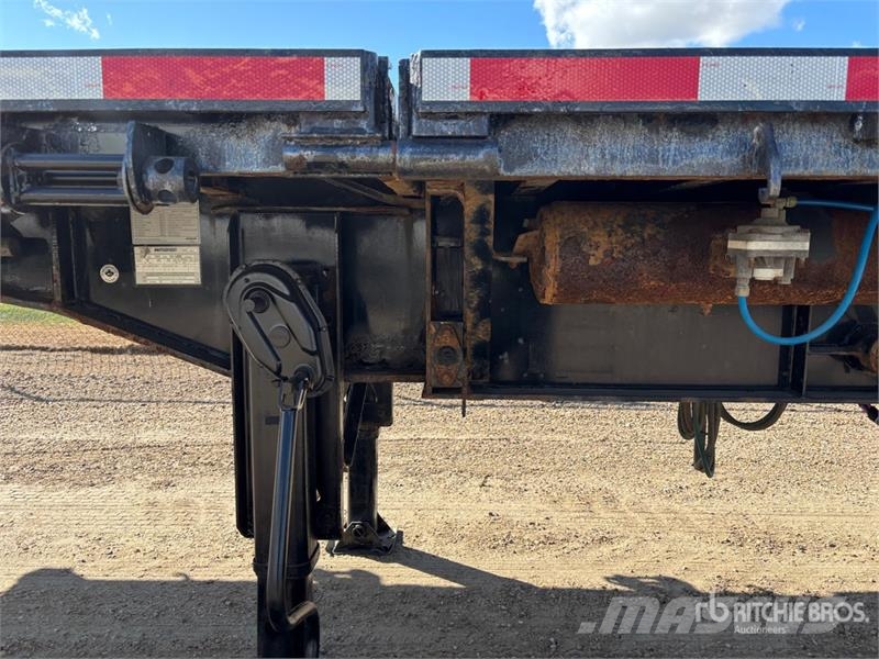 Manac 53 ft Tri/A Extendable Flatbed Trailer Plato/keson prikolice