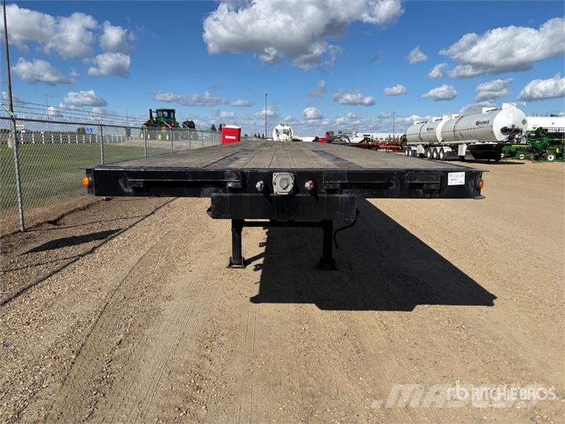 Manac 53 ft Tri/A Extendable Flatbed Trailer Plato/keson prikolice
