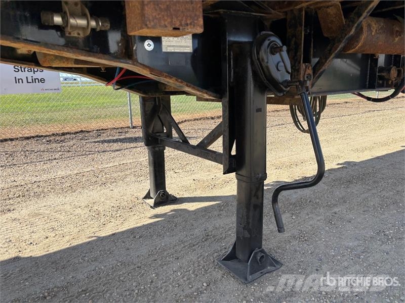 Manac 53 ft Tri/A Extendable Flatbed Trailer Plato/keson prikolice