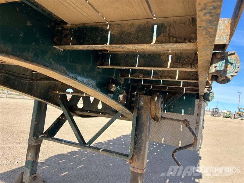 Manac 53 ft Tri/A Flatbed Trailer مقطوروات مسطحة/مفصلية الجوانب
